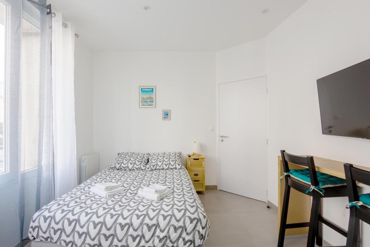 Studio Hyper Centre Proche Tramway Chaleureux Et Cocooning Apartment Brest Exterior foto